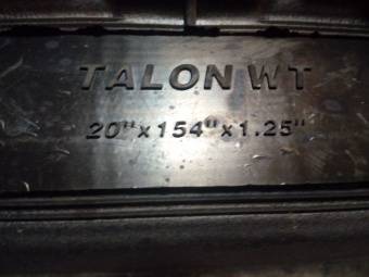 Гусеница для снегохода Composit Talon WTS 20x154x1.25  8 рядов  (EK21011) шипованная